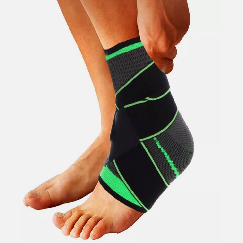 Ankle Support Brace Compression Sleeve Plantar Fasciitis Pain Relief Foot Wrap