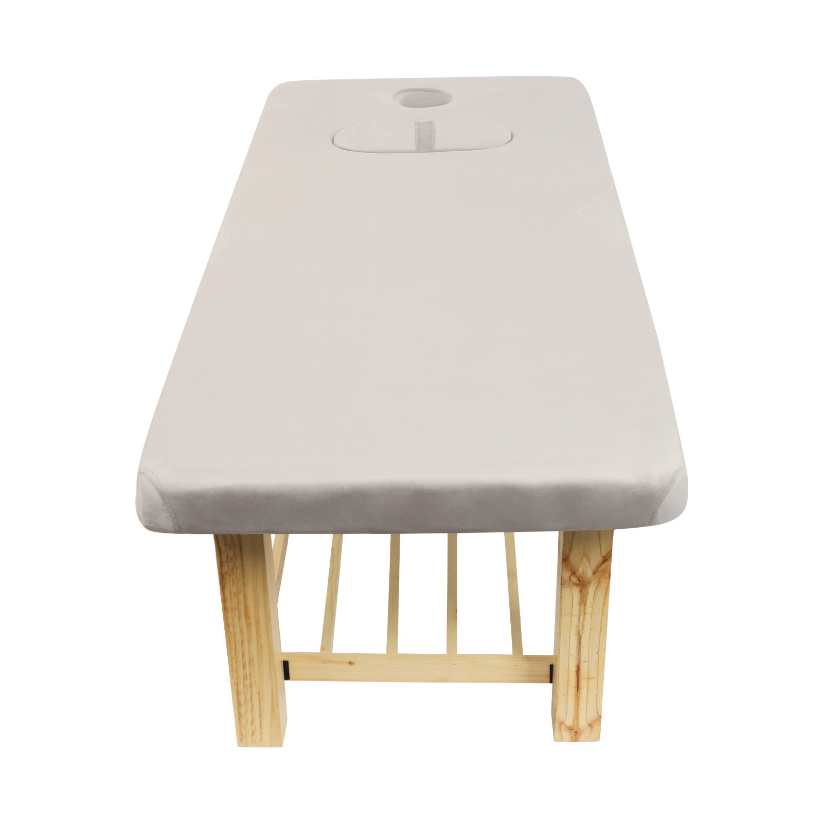Solid Wood Stationary Massage Table 0-45°Angle Adjustable Physical Therapy Table