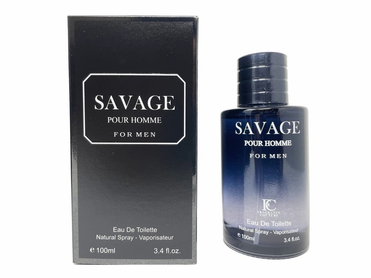 Fragrance Couture Savage Pour Homme Eau De Toilette Spray 100ml 3.4 fl oz Men