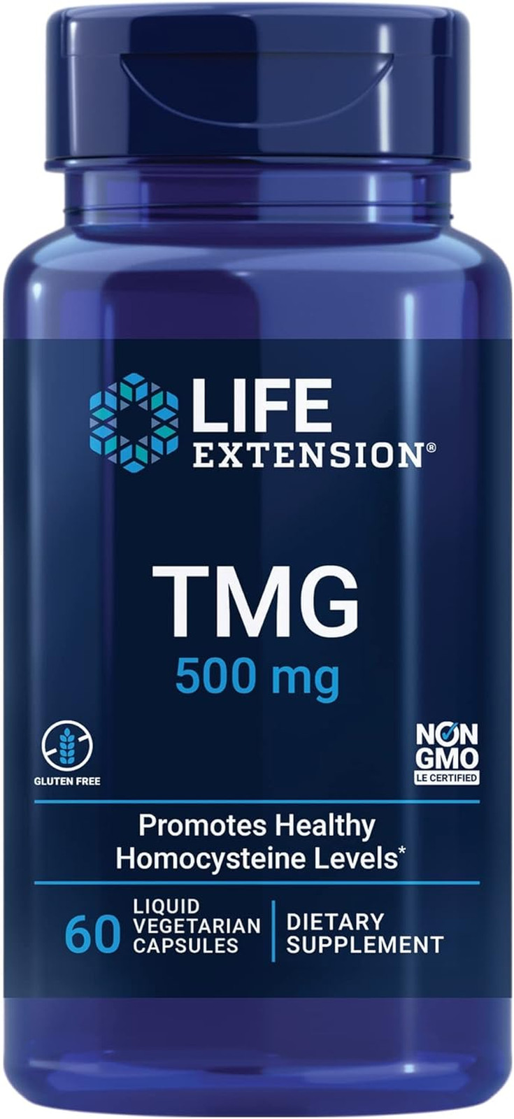TMG 500 Mg – Trimethylglycine Supplement – Encourages Healthy Homocysteine Level