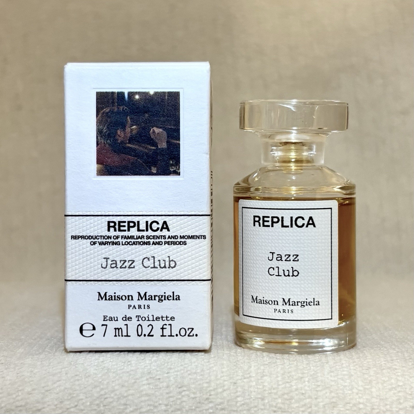 Maison Margiela Replica Jazz Club Eau de Toilette MINI Splash Dab .2oz, 7ml NIB