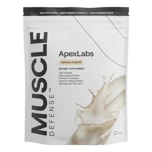APEXLABS MUSCLE DEFENSE VANILLA FLAVOR – 8.57 OZ – NEW