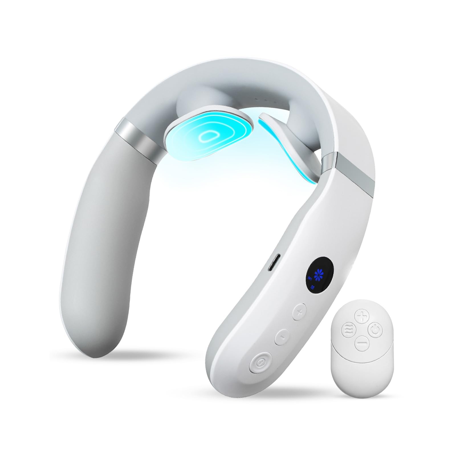 Novalisse Neck Massager Heat Electric Portable Muscle Relaxation At Home Office