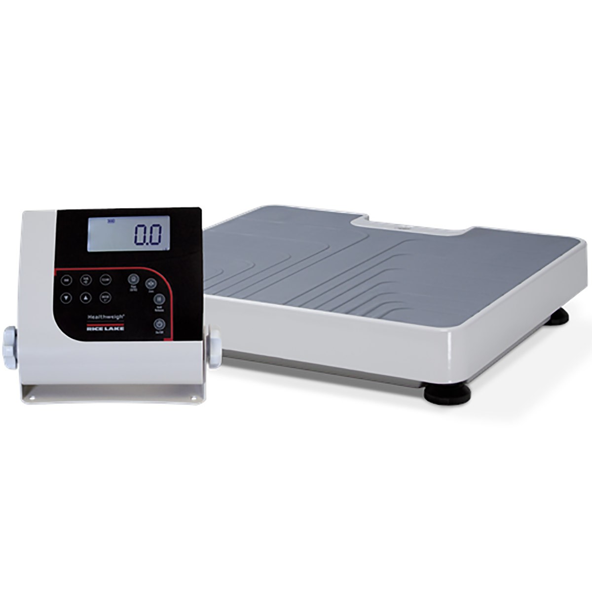 Rice Lake 150-10-7BLE Floor Physician Scale, 550lb x 0.2lb, Bluetooth BLE 4.0
