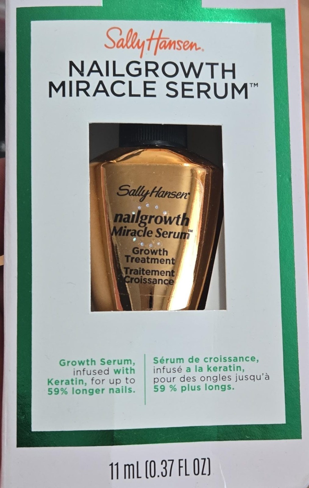 Sally Hansen Nailgrowth Miracle Serum Keratin Treatment 0.37 oz