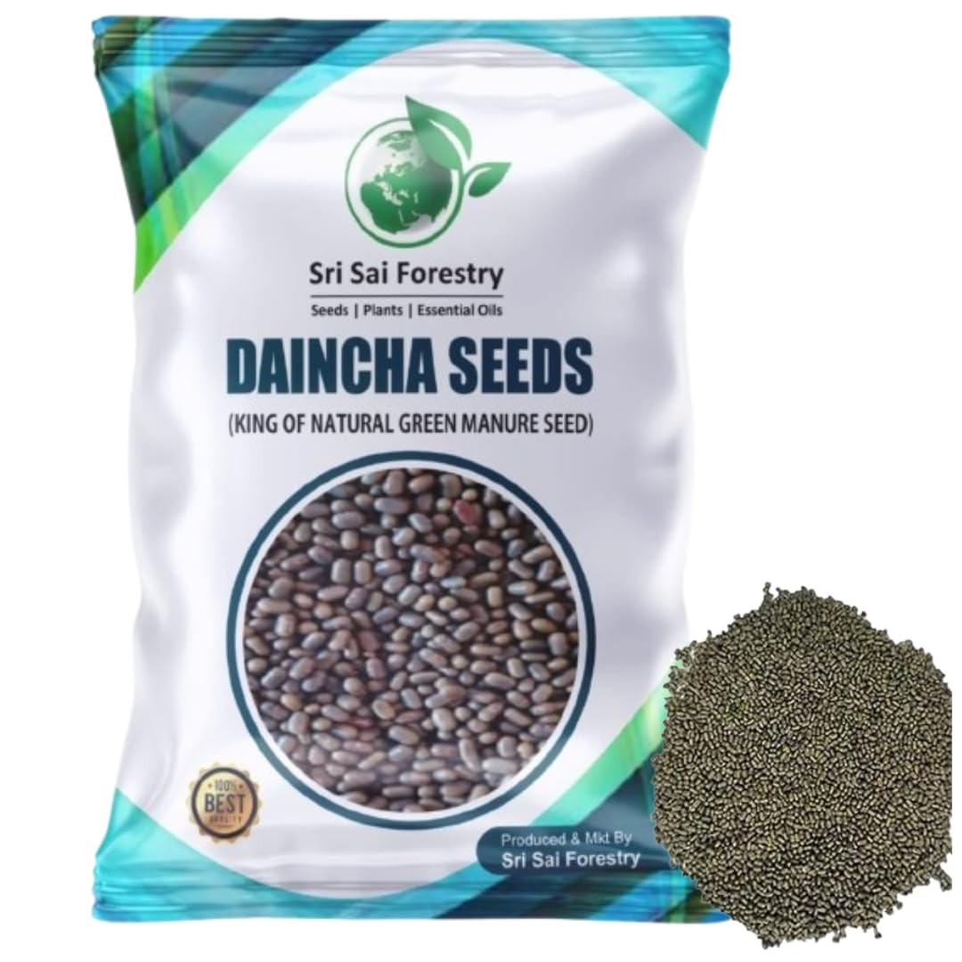 Daincha Seeds | King of Natural Green Manure | Dhaincha/Prickly Sesban 250 gram