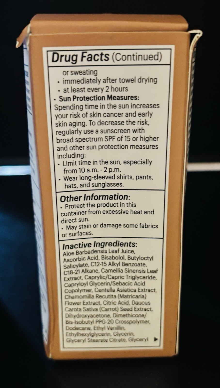 Allies of Skin Sunless Tan Daily Self-Tanner Lotion SPF 50 PA++++ 1.7oz