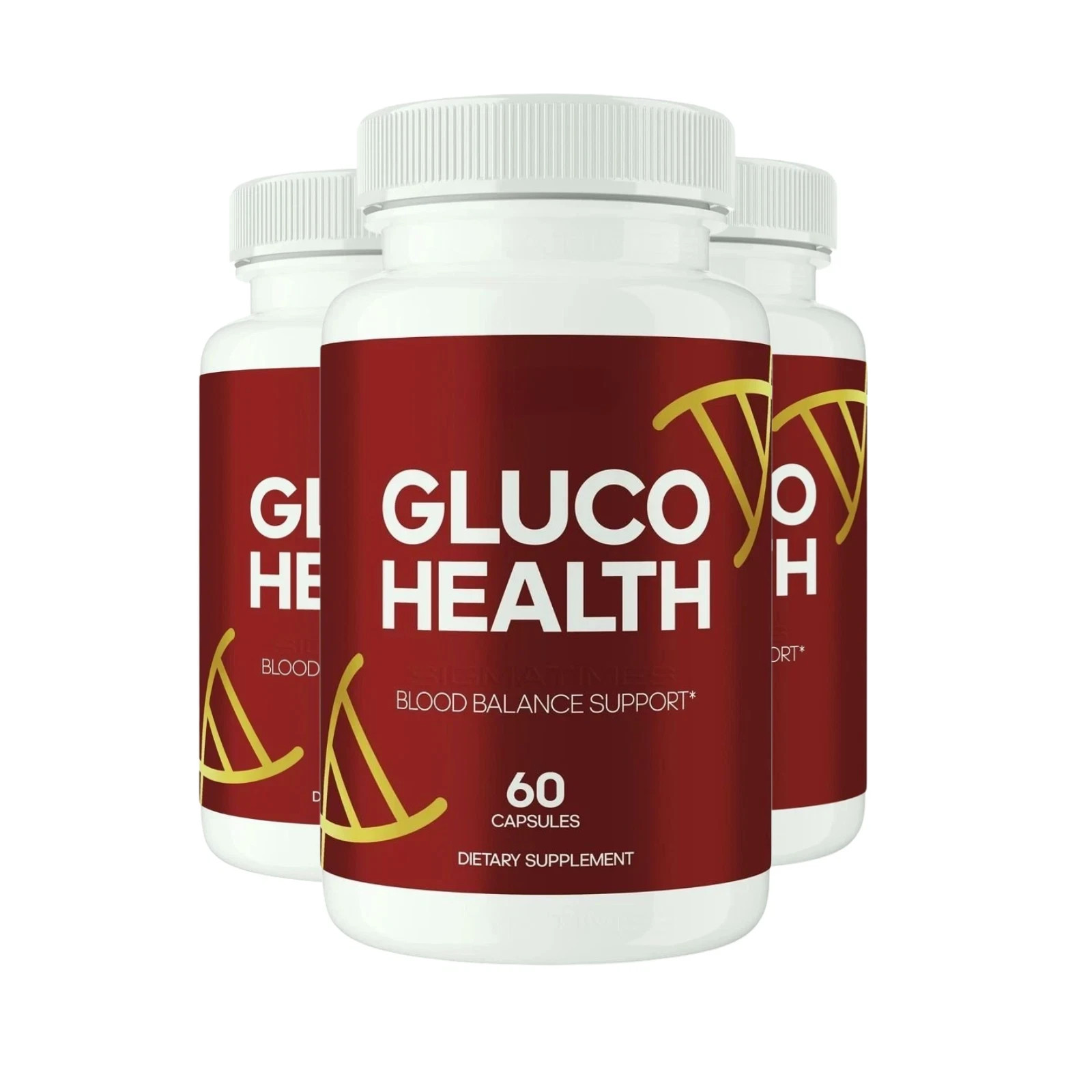 Gluco Health Capsules – GlucoHealth Daily Blood Balance Support -Pack Of 3