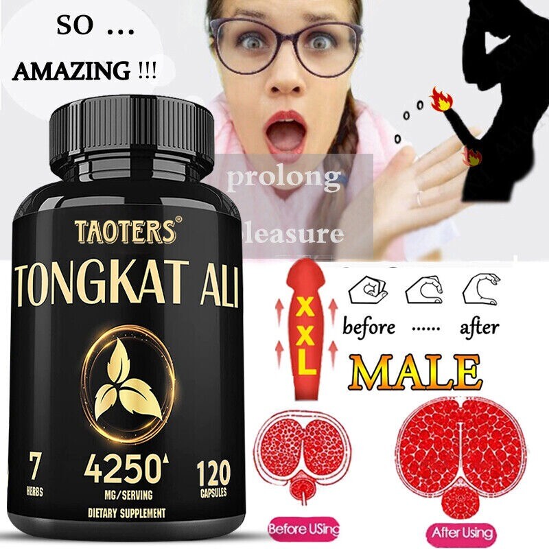 Male Enhancement with Maca, Ginseng & Ashwagandha High Potency Herbal Supplement