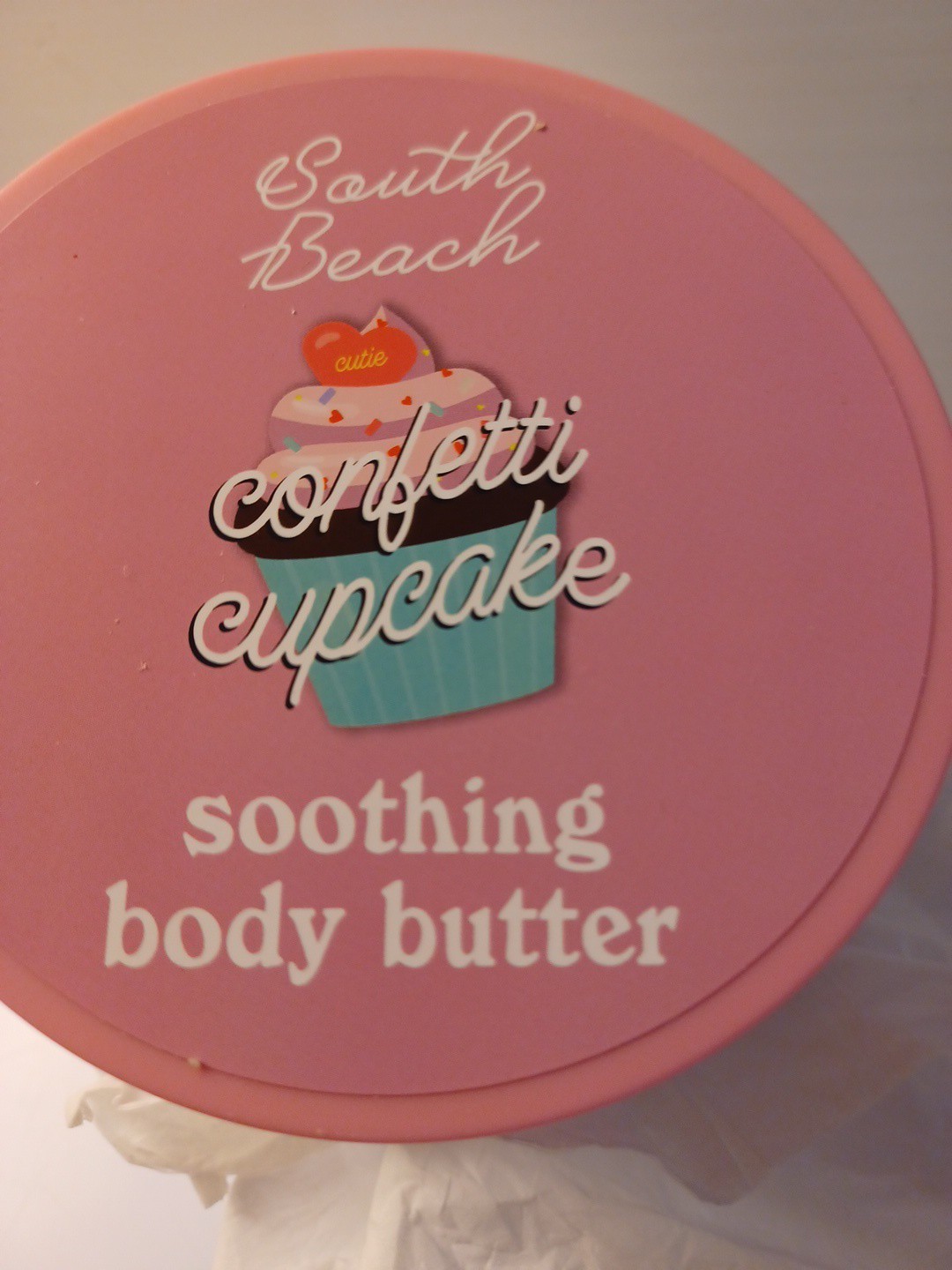 South Beach Confetti Cupcake Body Butter