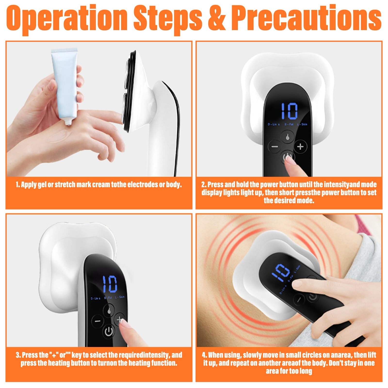 Body Sculpting Machine Anti Cellulite Massager Fat Burning Remover Slimming Gift