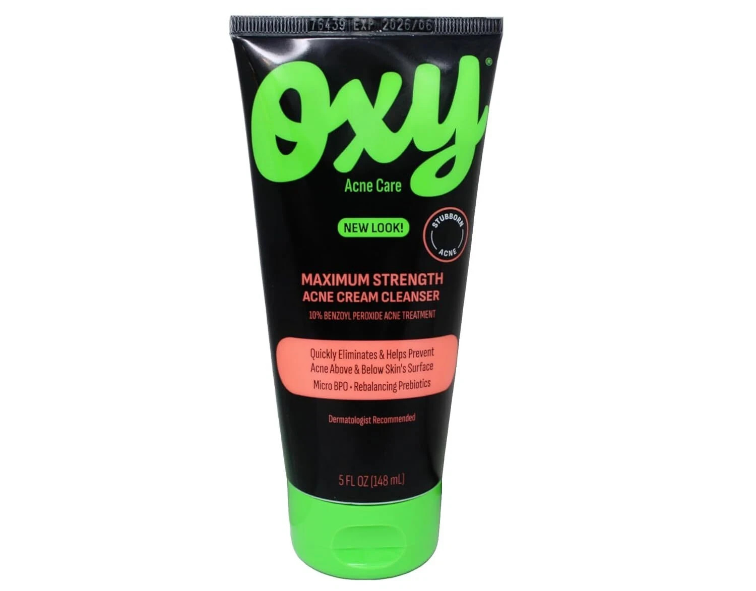 Oxy Acne Medication Face Wash – Maximum Action with Maximum Strength 10% Benzoyl