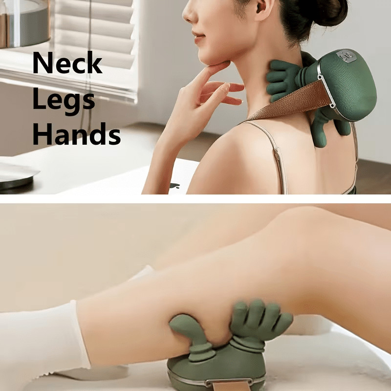USB Rechargeable Massager – Suitable for The Neck, Back, Shoulders, Legs