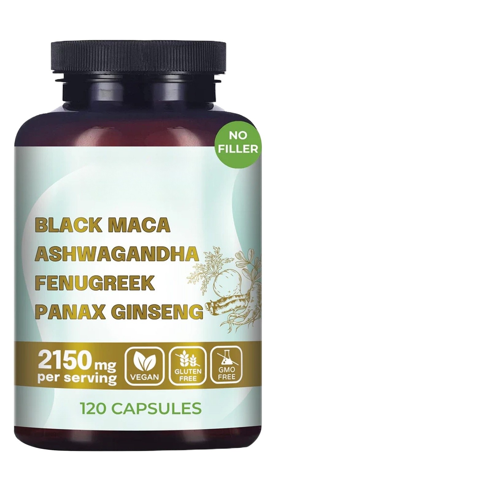 Why Not Natural Black Maca, Ashwagandha, Panax Ginseng – Promote Relaxation