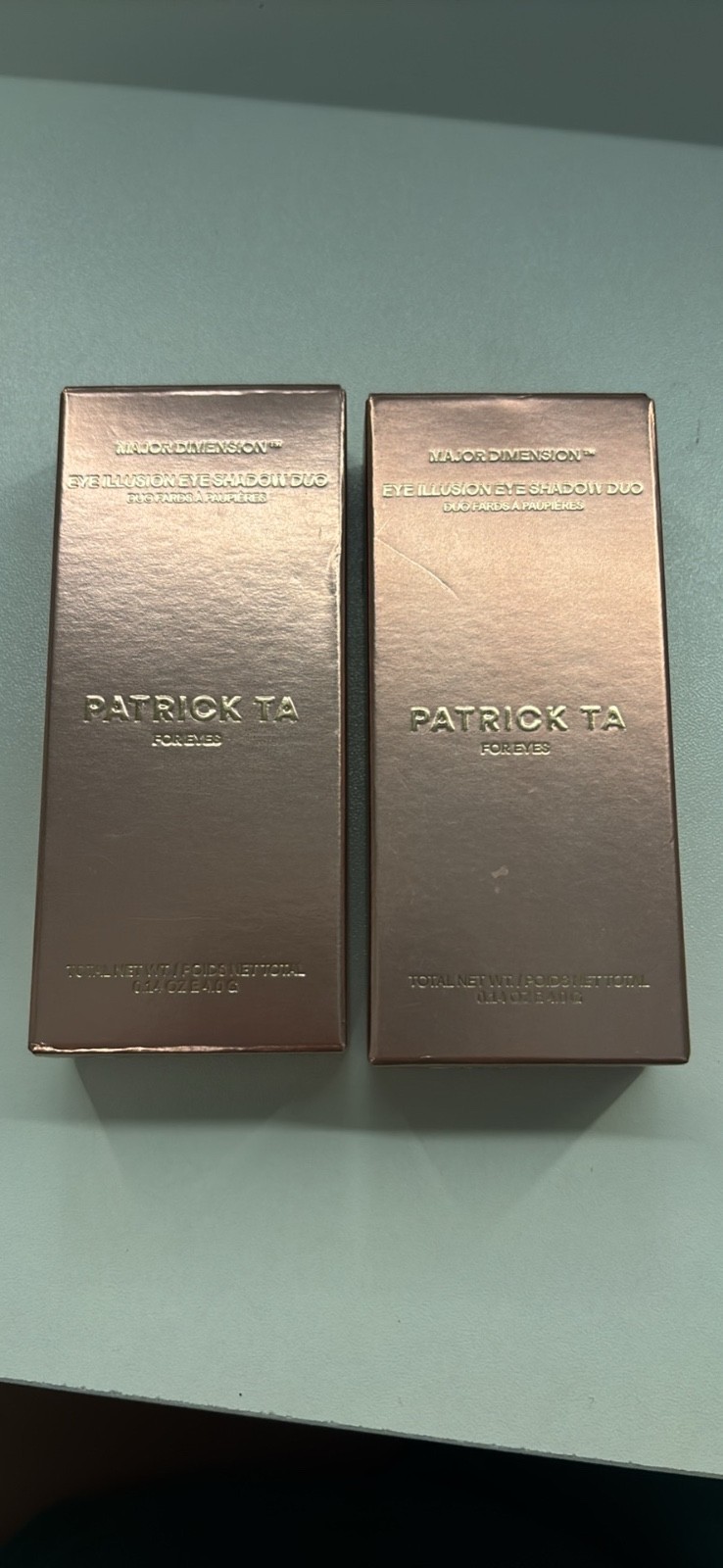 Patrick Ta Major Dimension Eye Illusion Eyeshadow Duo WE NEED BETTER LIGHTING