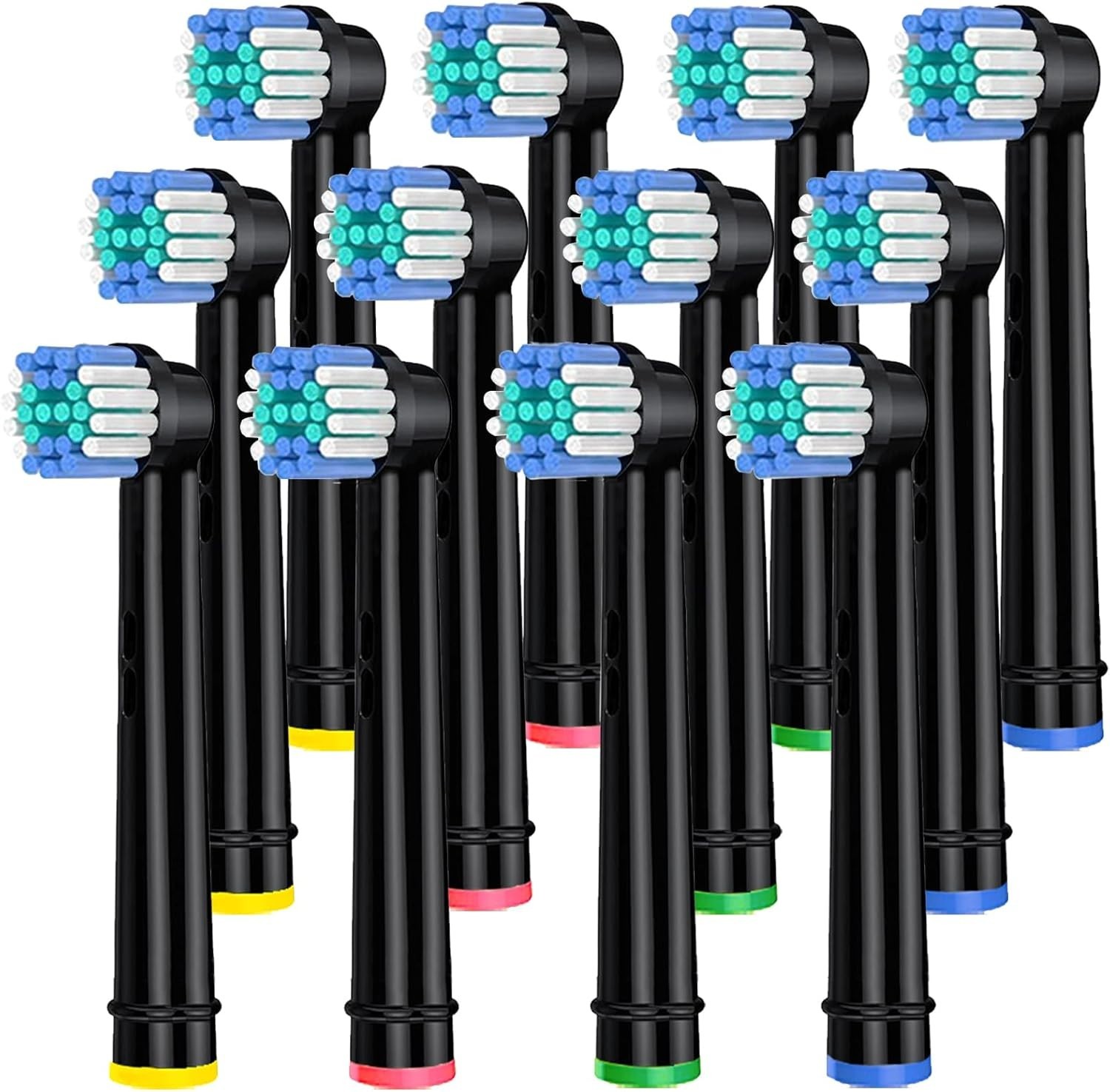 Replacement Heads for Oral B,12 Pack Soft Electric Toothbrush Heads