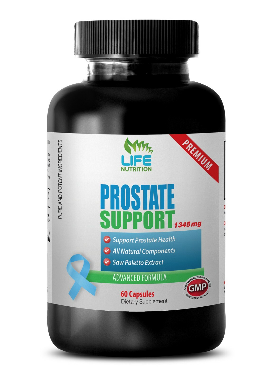 Antioxidant Carotenoids Supplement PROSTATE SUPPORT 1345mg 1 Bottle 60 Capsules
