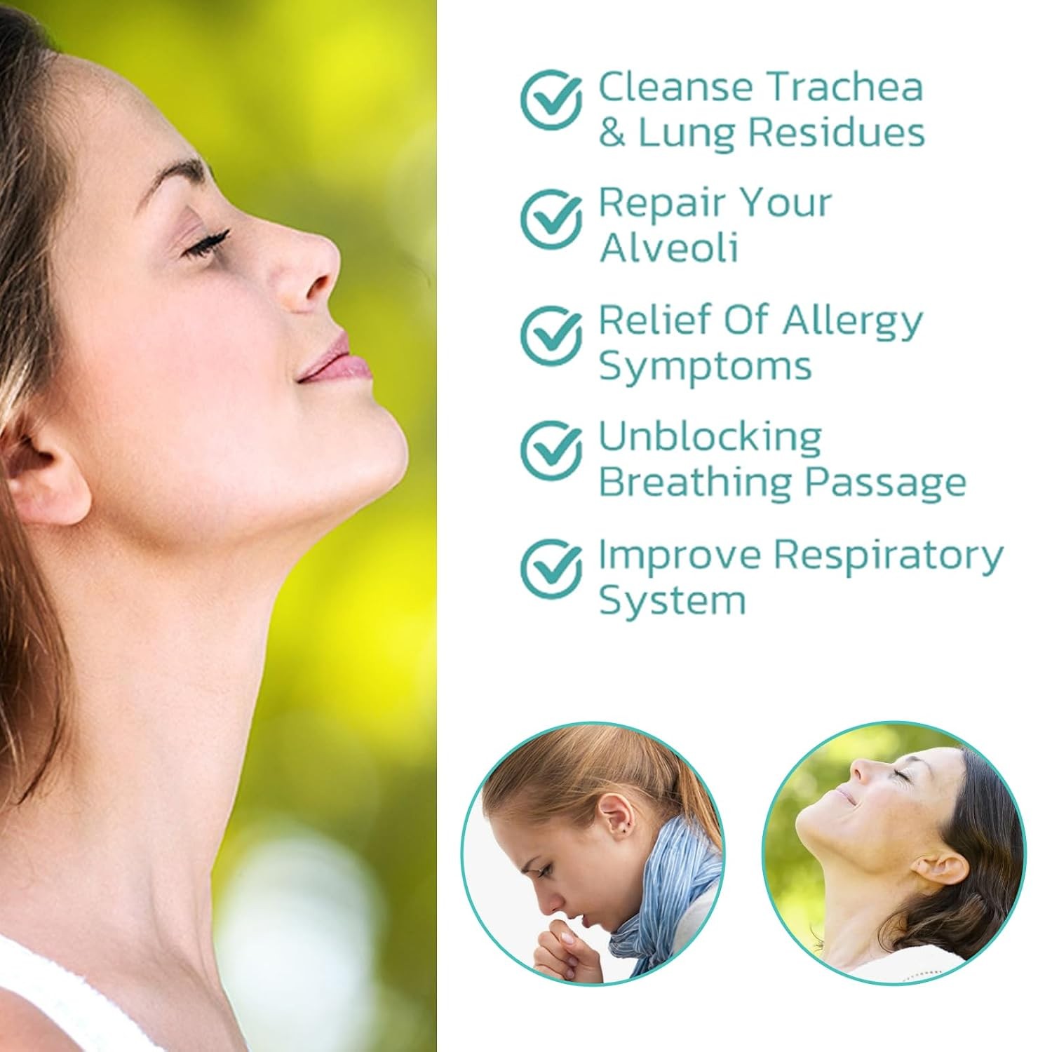 Mullein Lung Cleansing Spray Mullein Leaf Extract Spray Herbal Lung Cleanse Spra