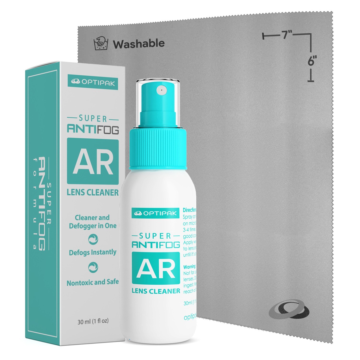 OPTIPAK Anti Fog Lens Cleaner Spray Kit