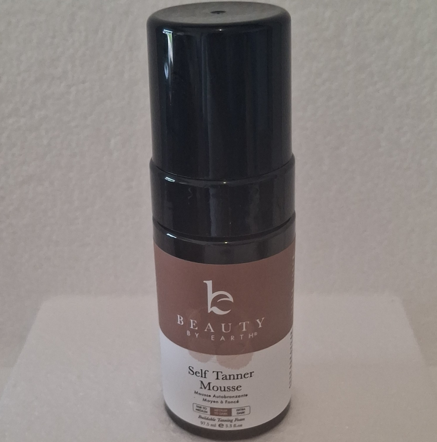 Beauty by Earth Organic Self Tanner Mousse Brown 3.5 fl oz Face/Body 26079