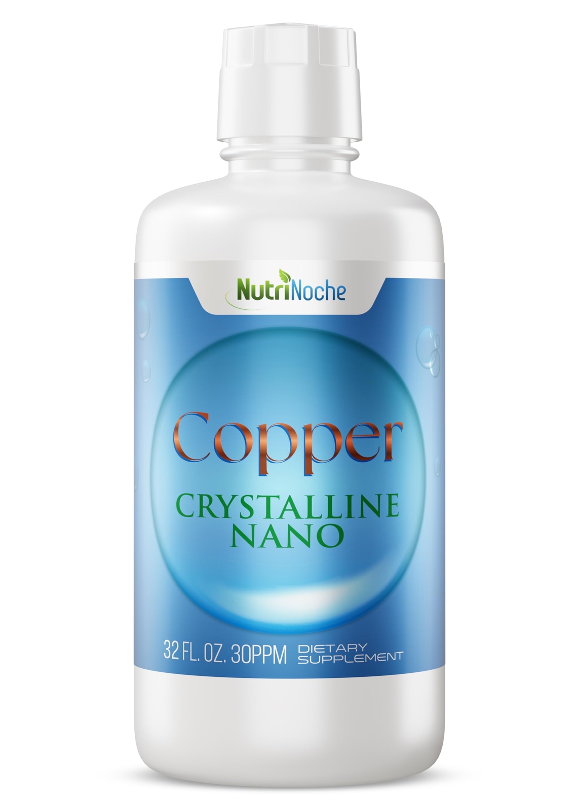 NutriNoche Liquid Colloidal Copper Supplement | 99.99% Ultra Pure Crystalline…