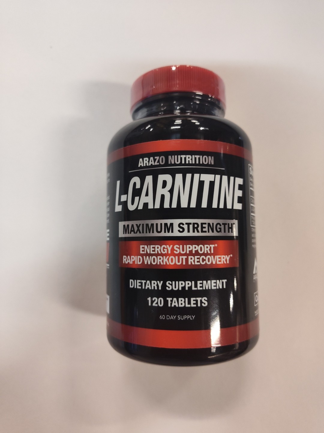ARAZO NUTRITION L-Carnitine 1000mg Servings Maximum strength ex: 7/26