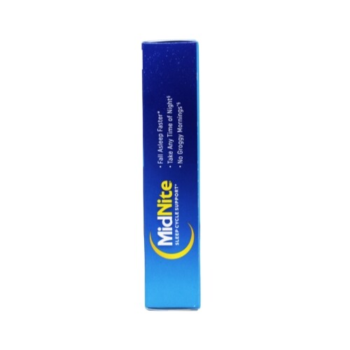2 Pack Midnite Sleep Aid 30 Chewable Tablets Ea 60 Tablets