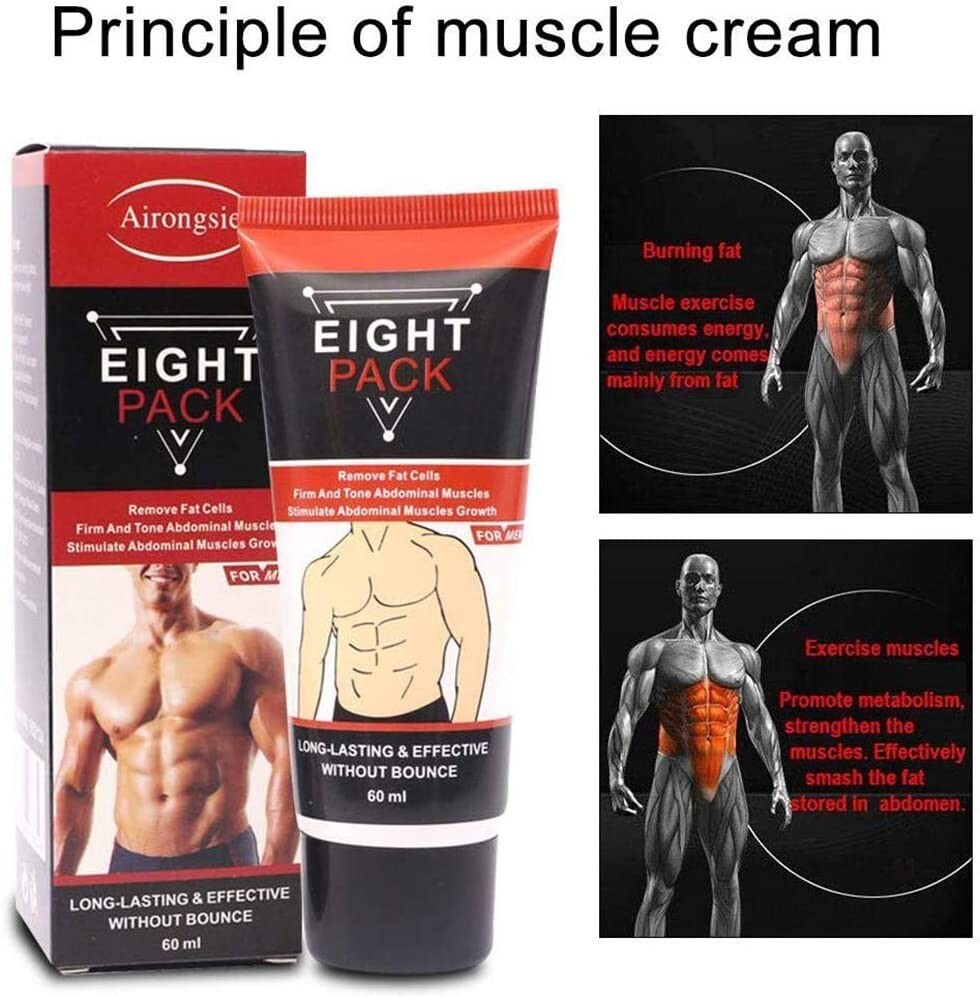 Eight-Pack abs Fat Burning Men Abdominal Muscle Cream Anti Cellulite Slimming