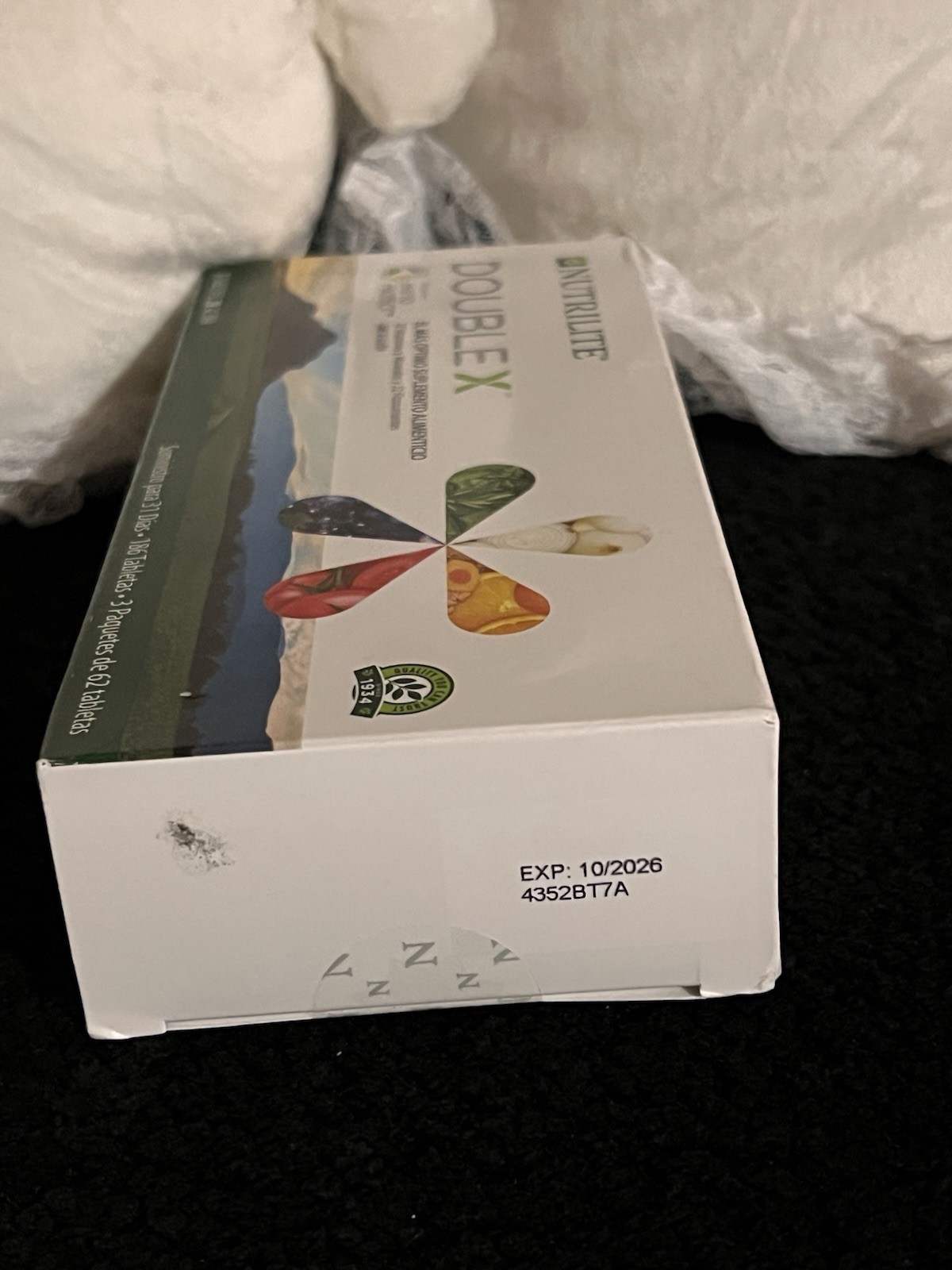 Nutrilite Double X Multivitamin Tablets 186 Count Gluten-Free Dietary Supplement