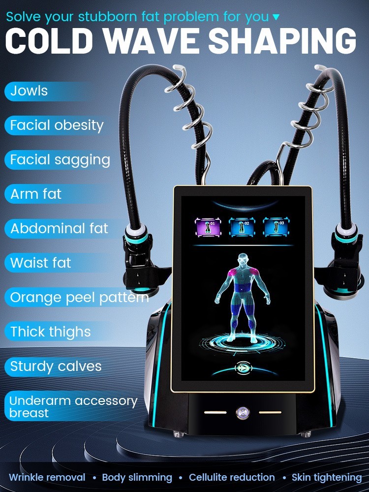 3-In-1 Cold Wave Shaping Machine Burning Fat Skin Tightening Body Slimming