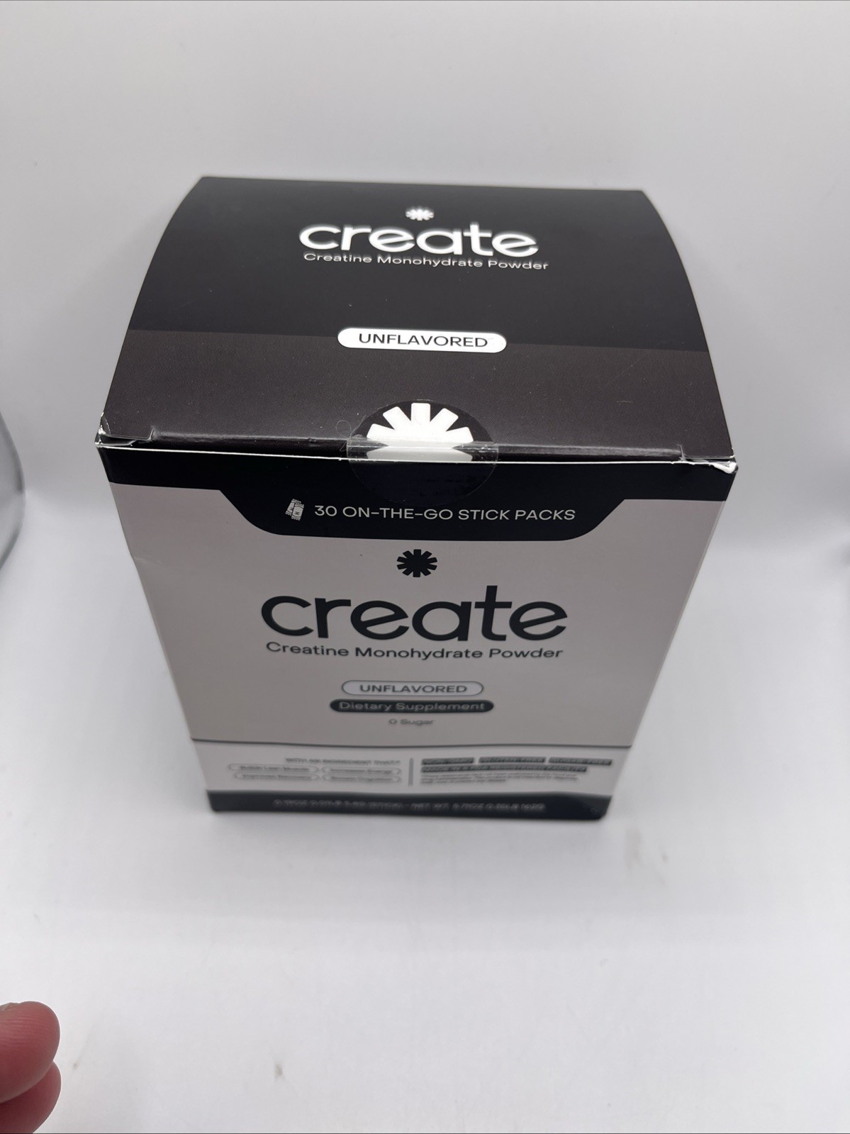 Create Single Serve Creatine Monohydrate Powder 30 Stick Packs.EXP 8/27 FREE ?️