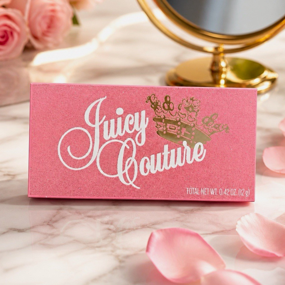 Juicy Couture Shimmer Pressed Powder Eyeshadow Palette Assorted 0.42 oz (12 g)
