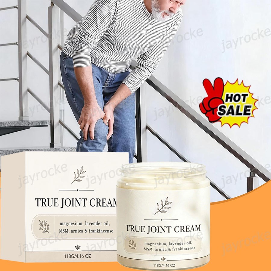 Organics True Joint Cream, Moisturizing Massage Cream for Body Joints HOT