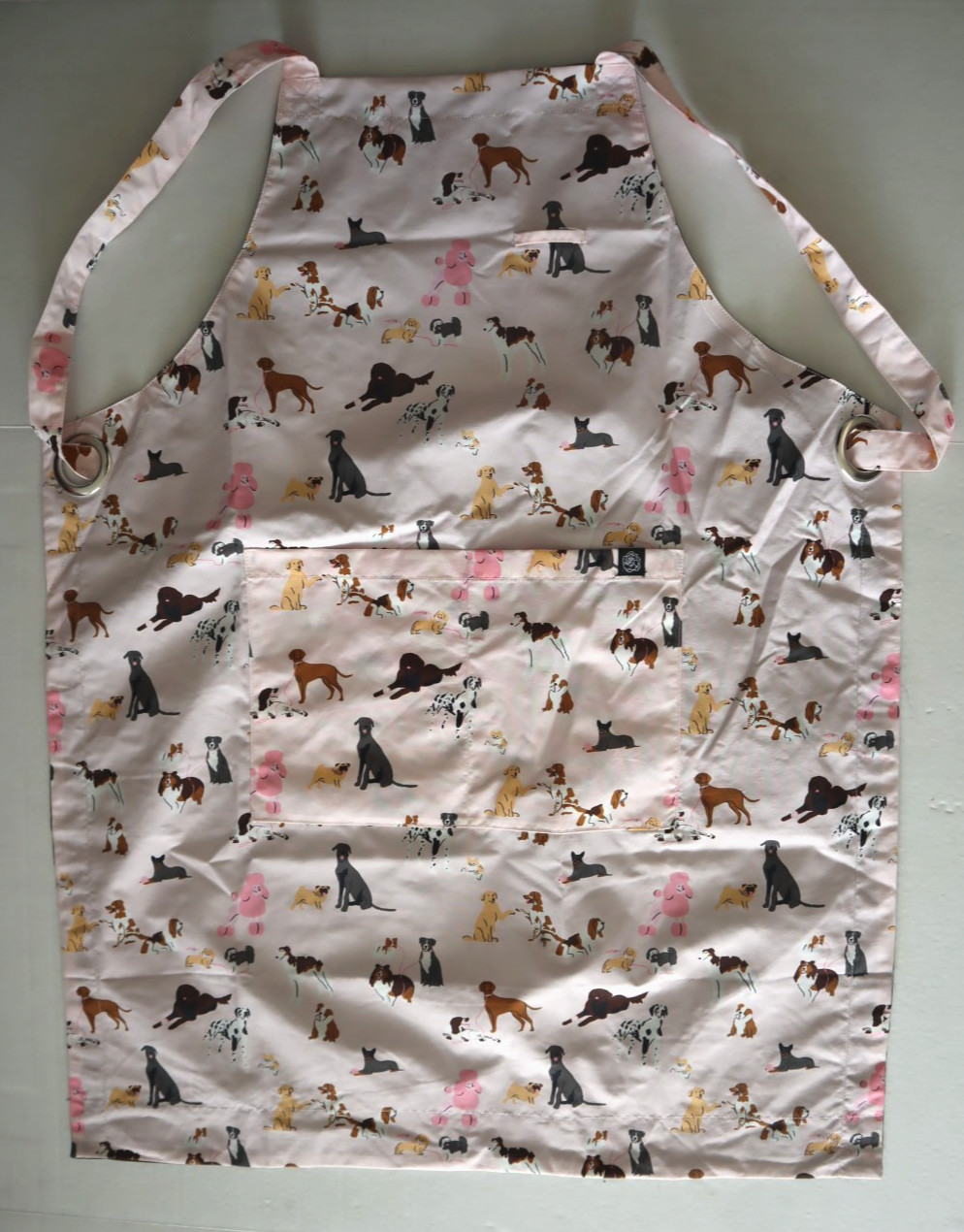 Retro Stylist Wear #169794 Women’s One Size Pink Pooch Club Nylon Apron