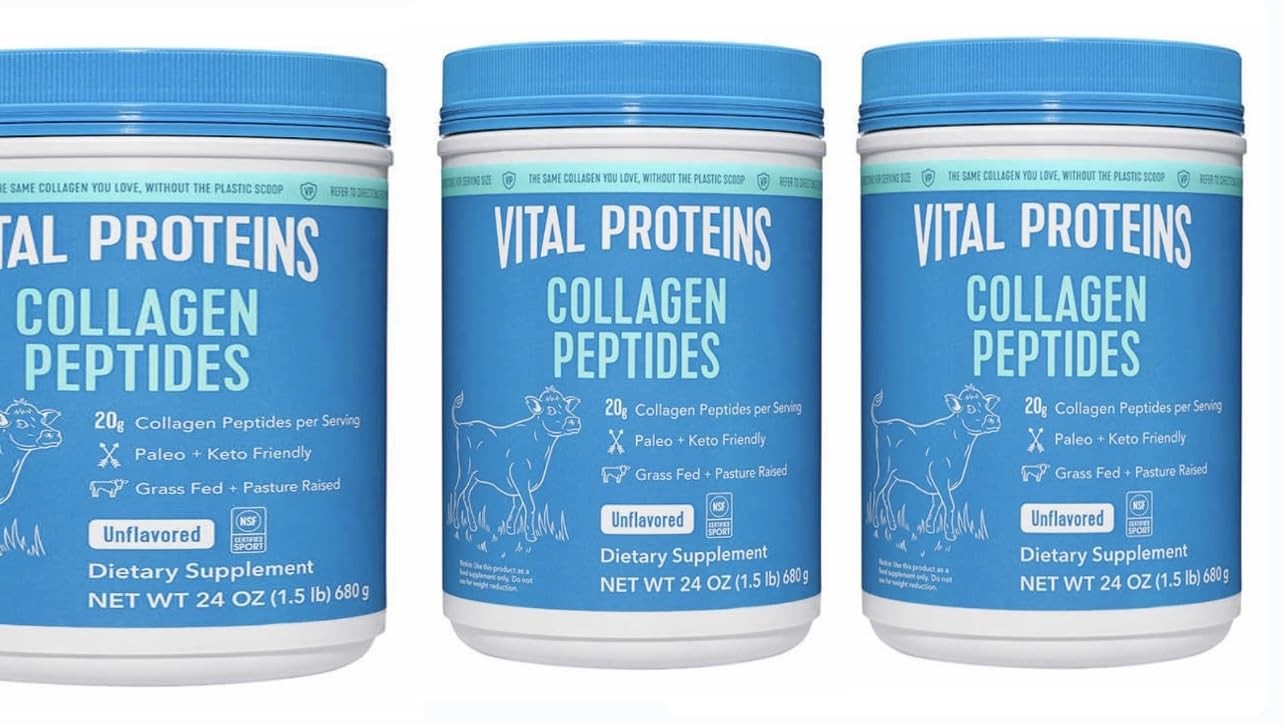 Vital Proteins Collagen Peptides Powder, Promotes Hair, Nail, Skin, Bone and