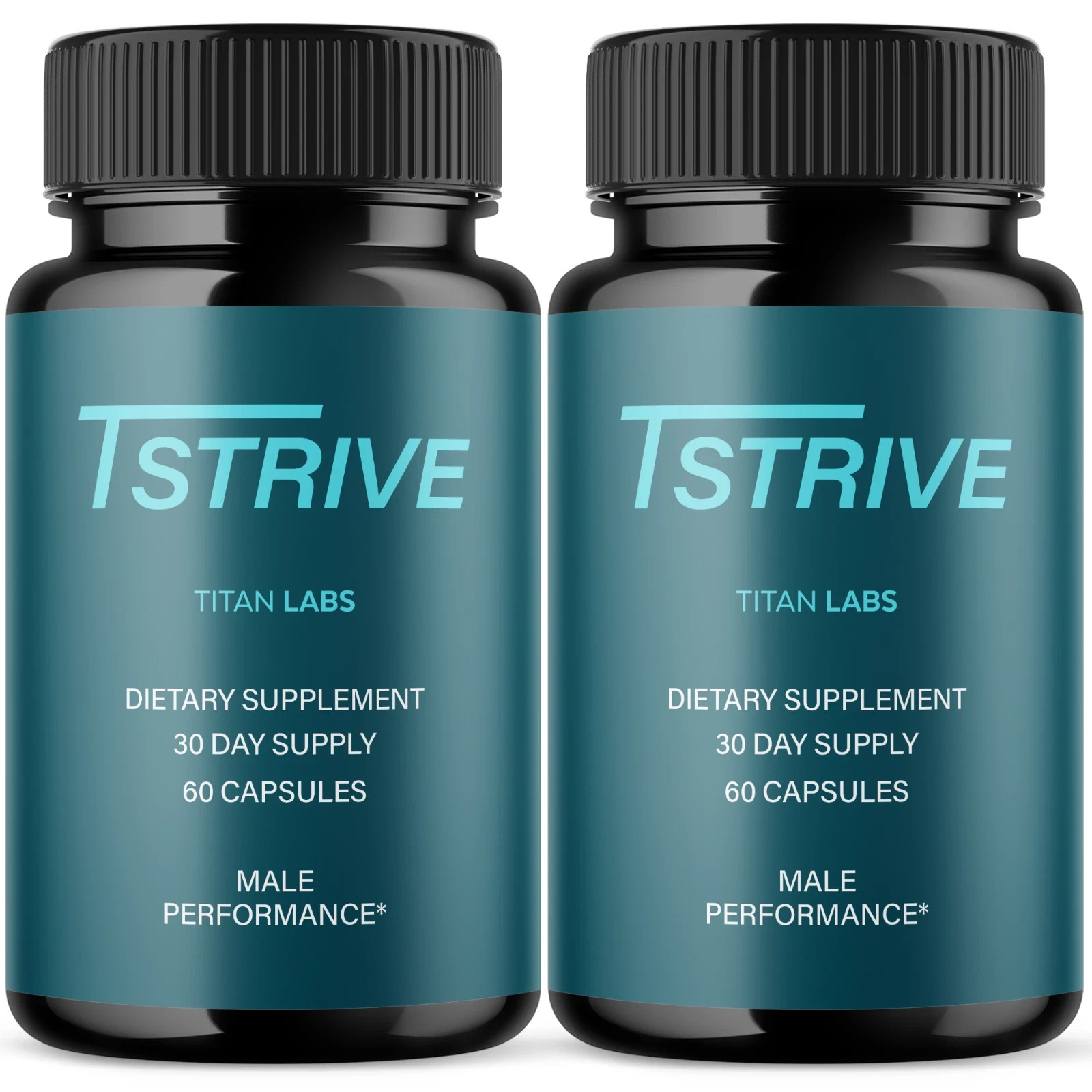 (2 Pack) Tstrive Advanced Male Support Performance Supplement 60 Capsules