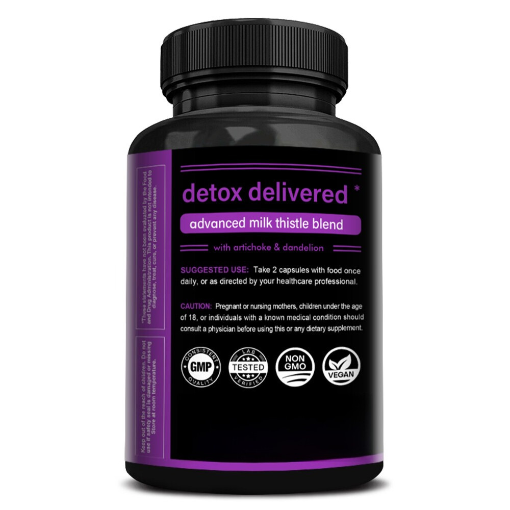 Best Liver Cleanse Repair Capsules Detox Cleanser Supplements Men Women Care