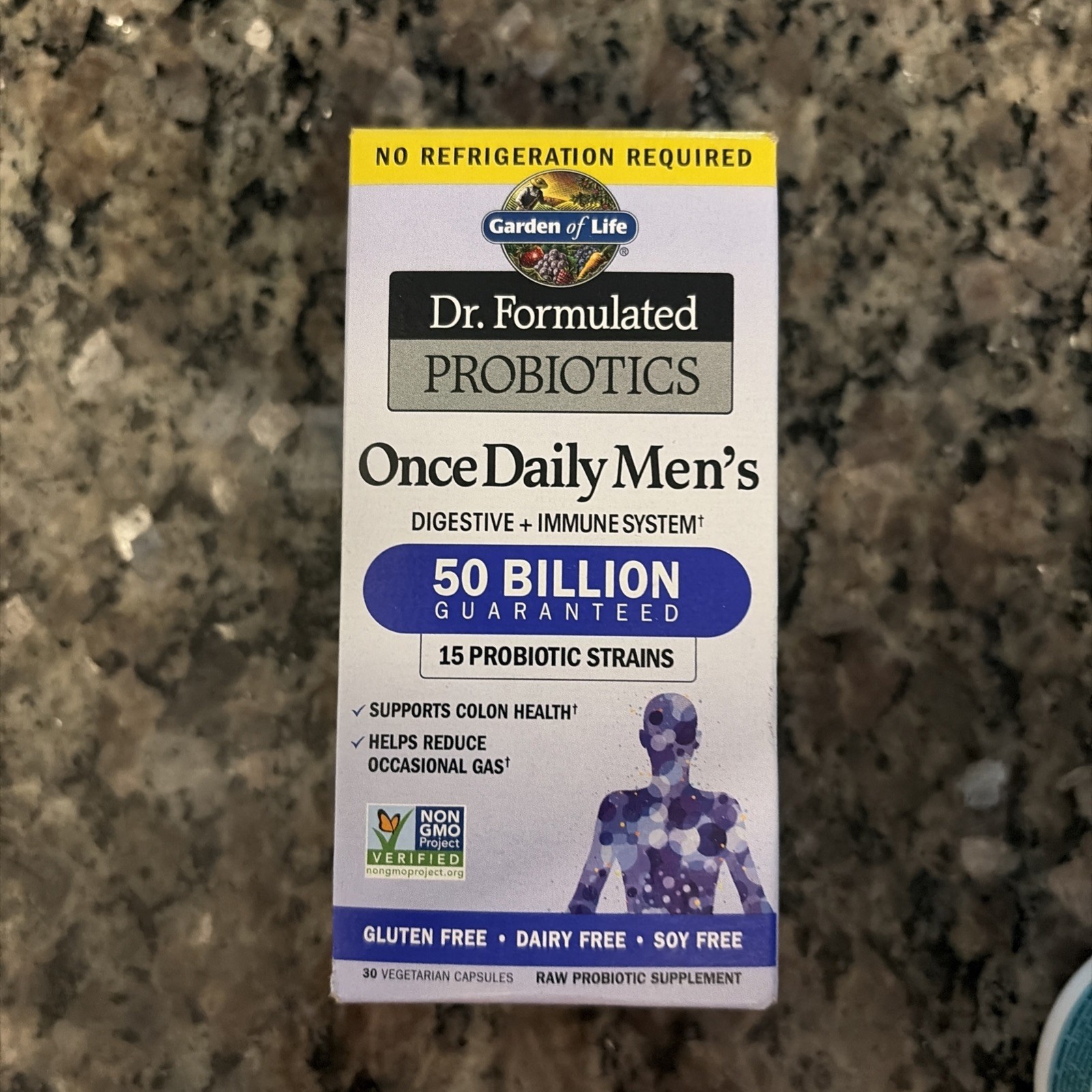 Dr. Formulated Probiotics Once Daily Men’s 50 Billion 30 Veg Capsules 08/26+