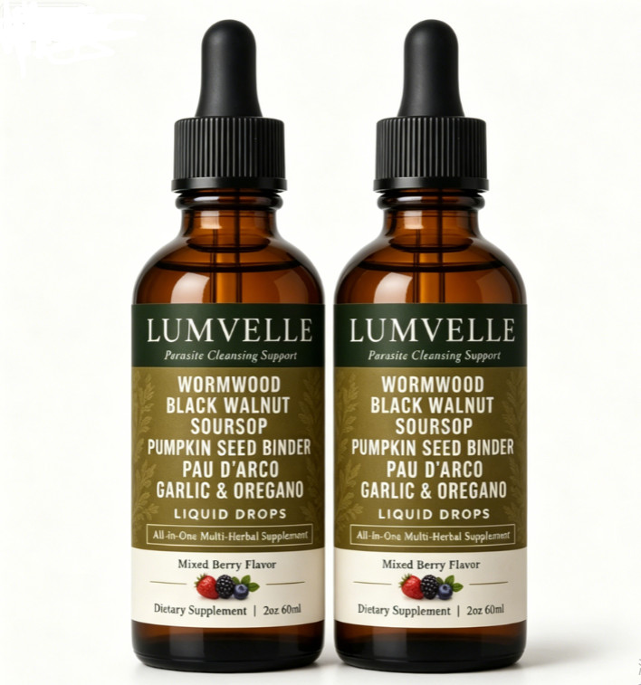 LUMVELLE Wild Harvested Wormwood Herbal Liquid Botanical Supplement Drops 1-5pcs