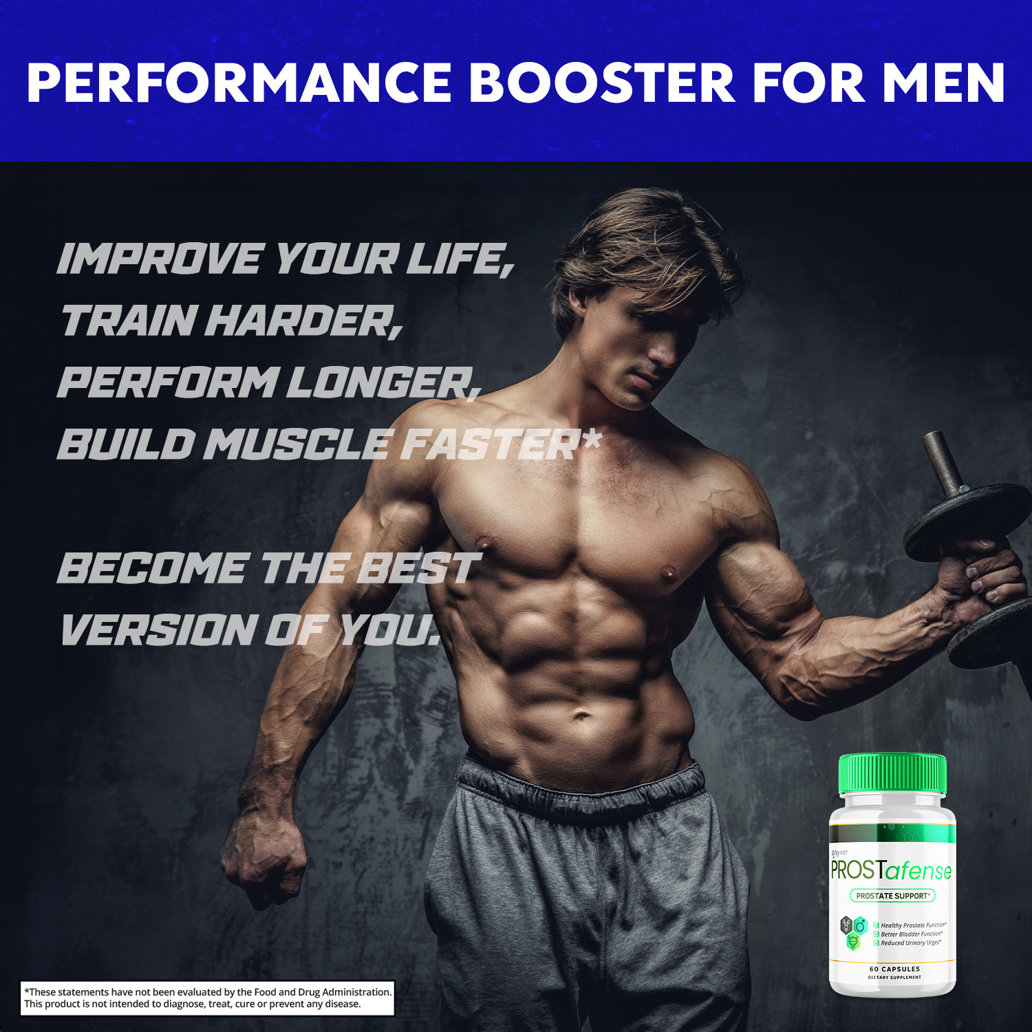 Prostafense Advanced Prostate Support Natural Bladder Health Formula 60 Capsule