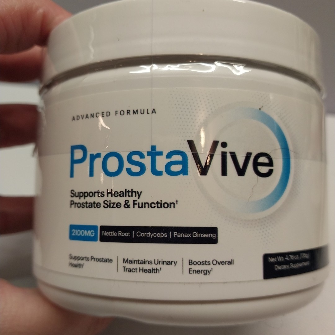 ProstaVive Prostate Supplement Powder 4.76 oz 2100mg Urinary Support Exp 10/2026