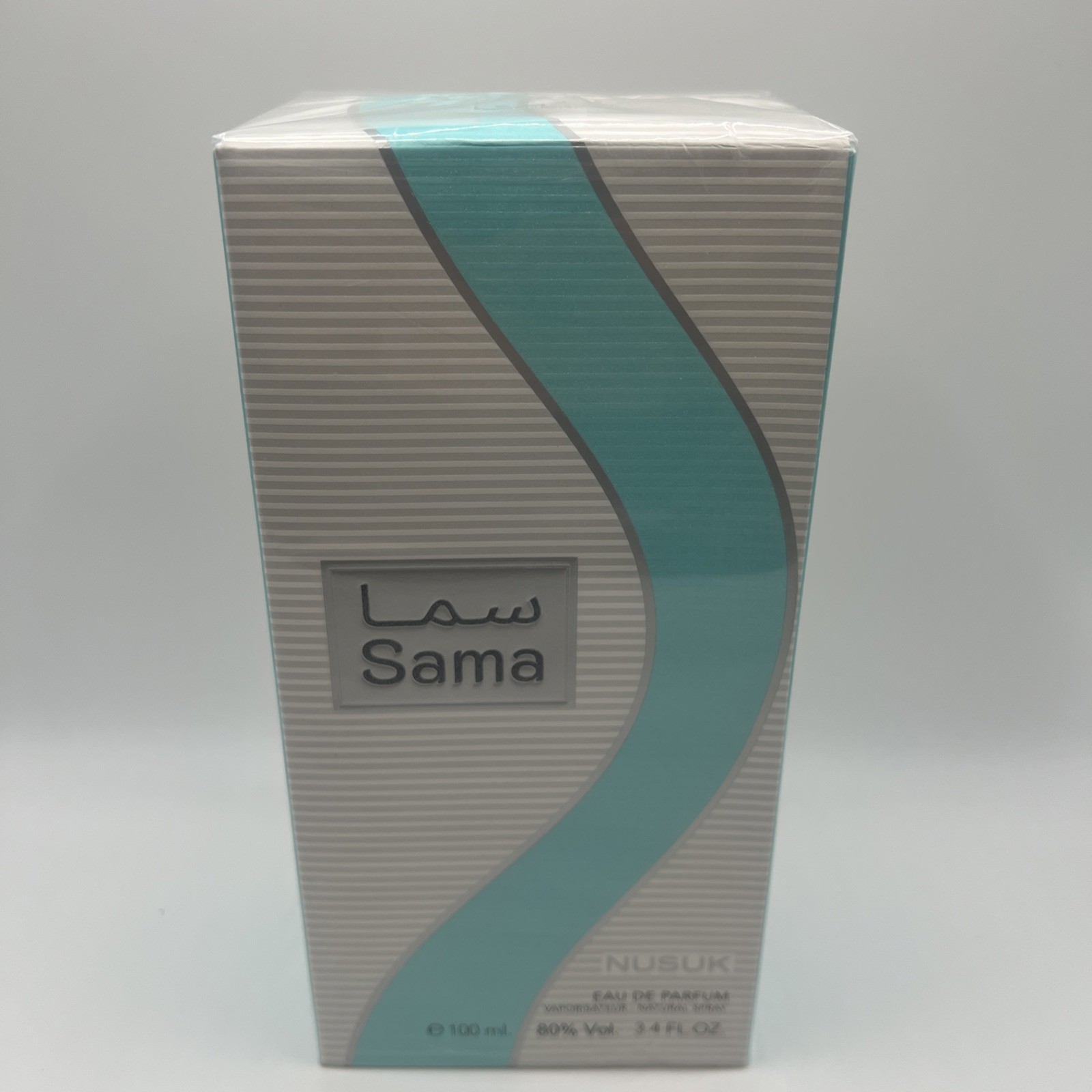 NUSUK SAMA EAU DE PARFUM SPRAY FOR MEN 3.4 Oz / 100 ml BRAND NEW SEALED IN BOX!