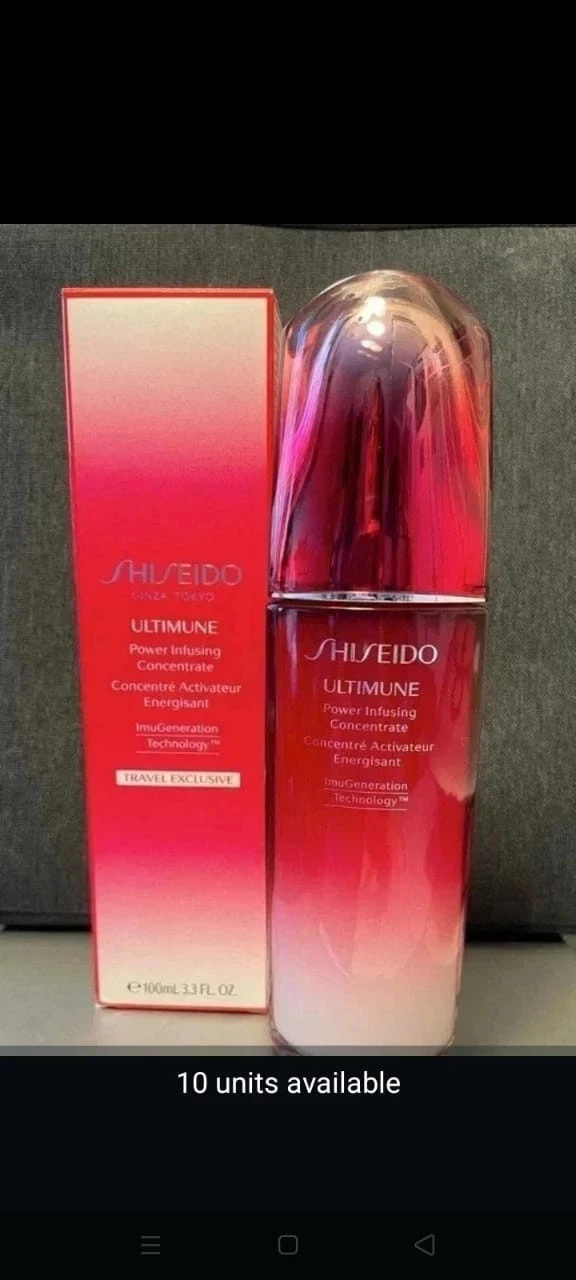 NEW PACKAGG EXP2028 XL SHISEIDO ULTIMUNE Power Infusing Concentrate 3.3oz 100ml