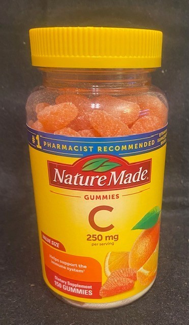 Nature Made Vitamin C Gummies 250mg per Serving for Daily Immune Support, Adult