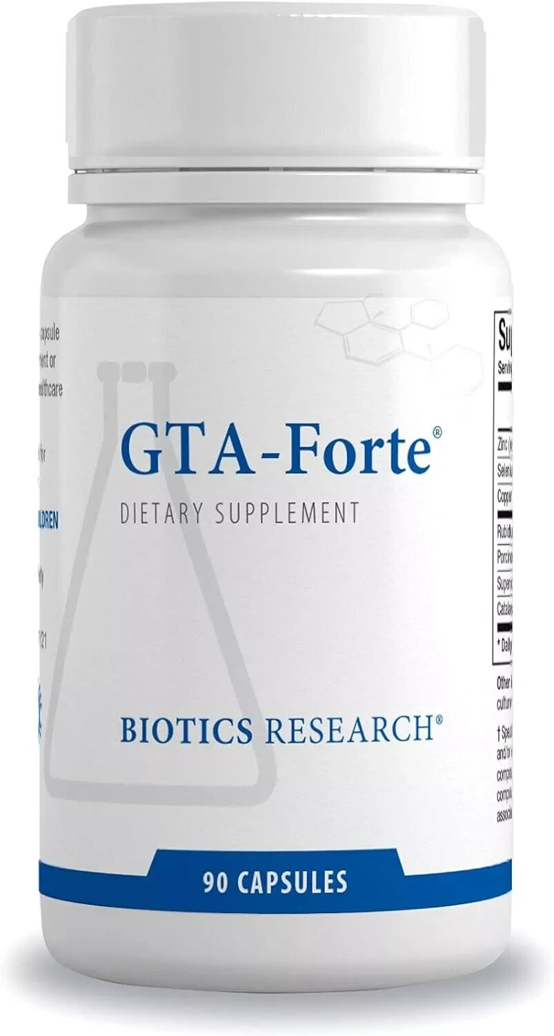 Biotics Research GTA-Forte 90 cap Endocrine Thyroid Support Hormone Balance 6/26