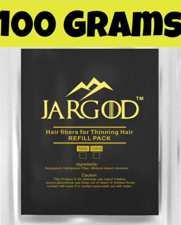 Keratin Hair Fibers Refill Pack 100g /3.52oz – Refill your empty bottle-Jargod