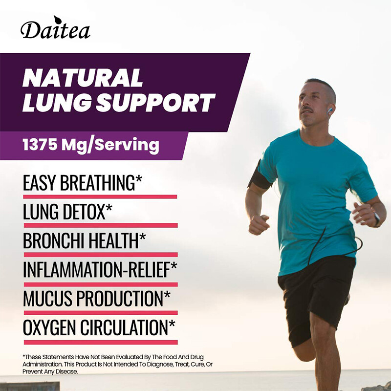 Max Strength Lung Support Supplement Respiratory Health Cleanse Detox Clear Lung