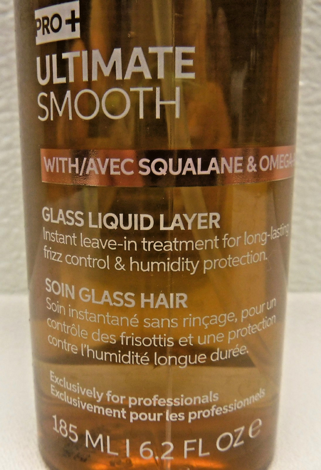 Wella Pro+ Ultimate Smooth Glass Liquid Layer Leave-in Frizz Control 6.2 fl oz