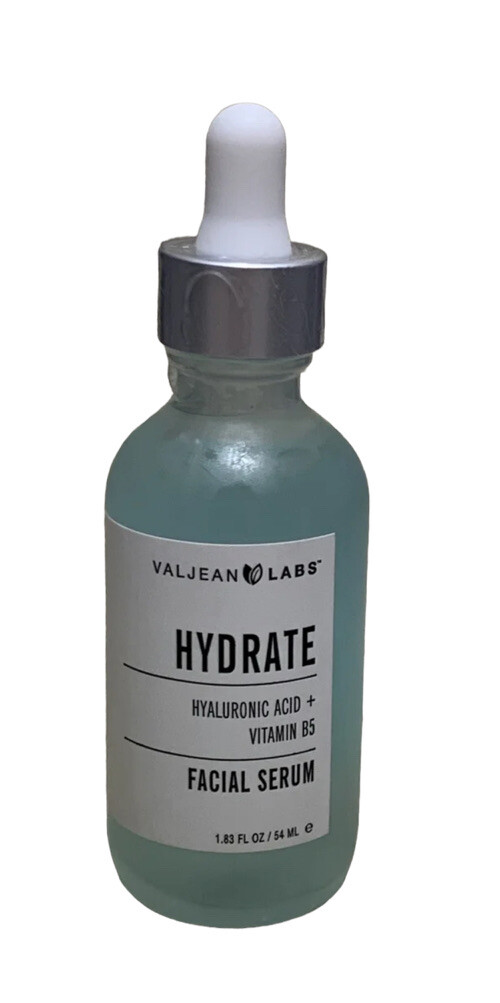 Valjean Labs Hydrate Hyaluronic Acid + Vitamin B5 Facial Serum 1.83 oz