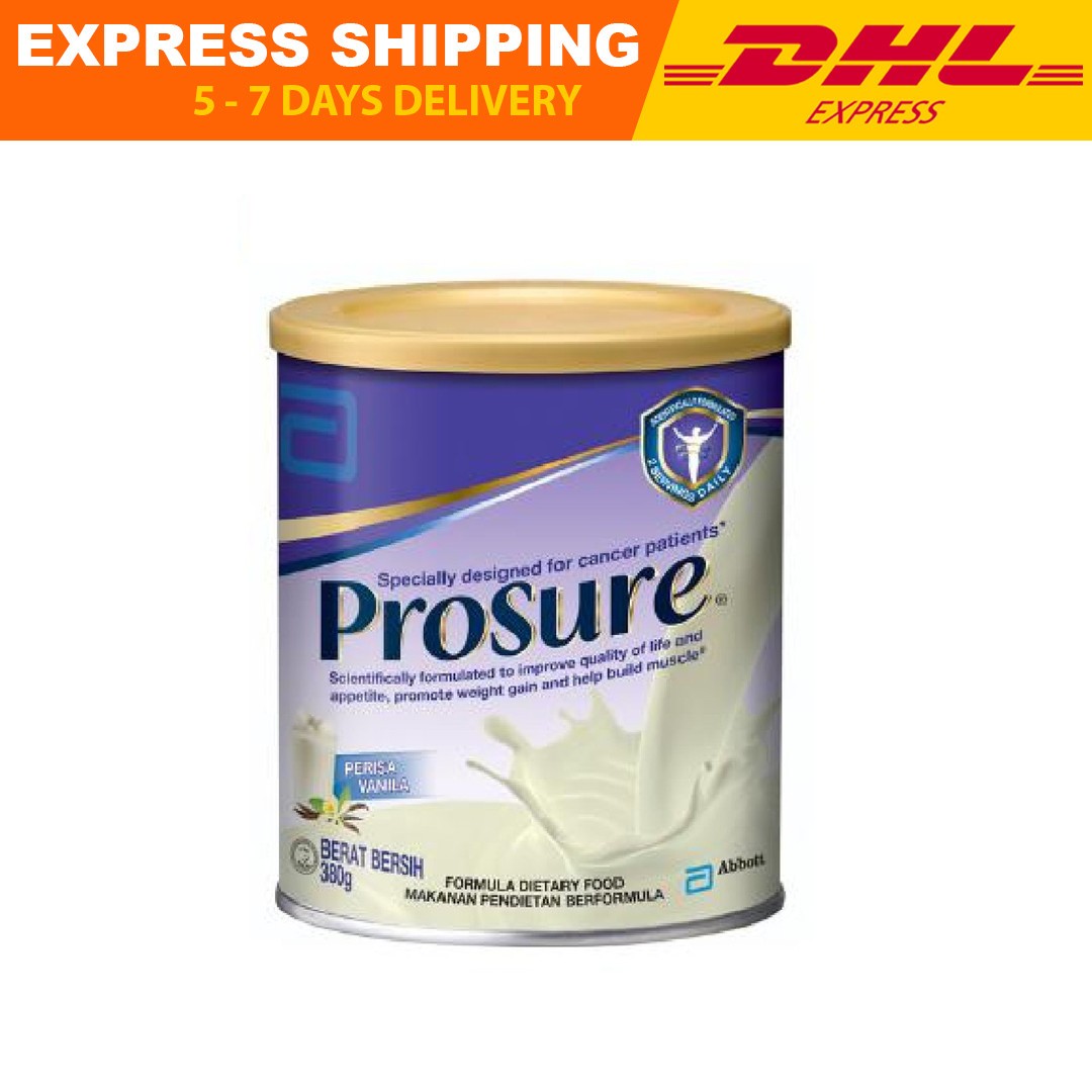 Abbott Pro sure Milk High Protein, Prebiotic & EPA Vanilla Flavor 380g FREE SHIP